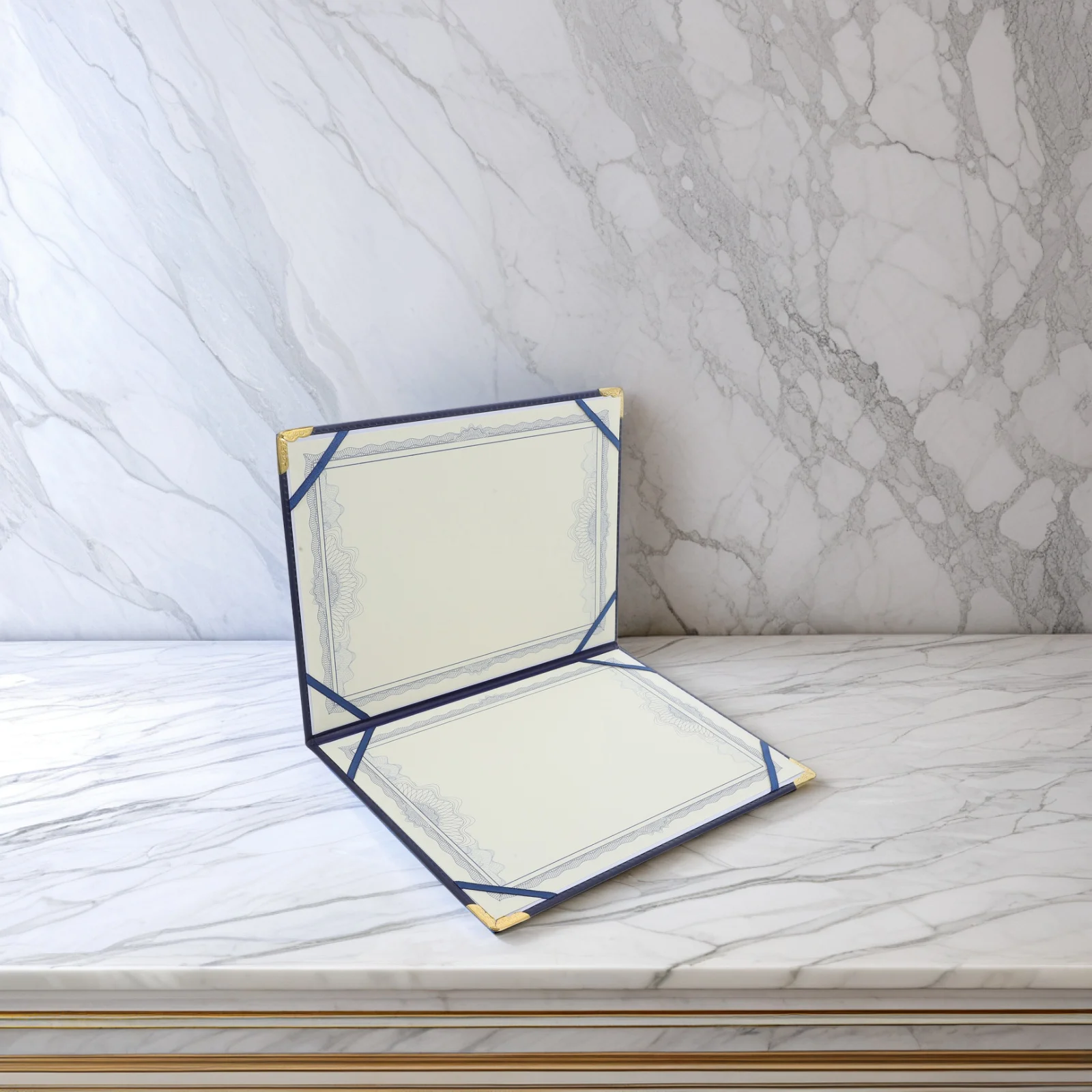 

Certificate Cover Decorative Shell Award Document Holder Holders Pu Folders