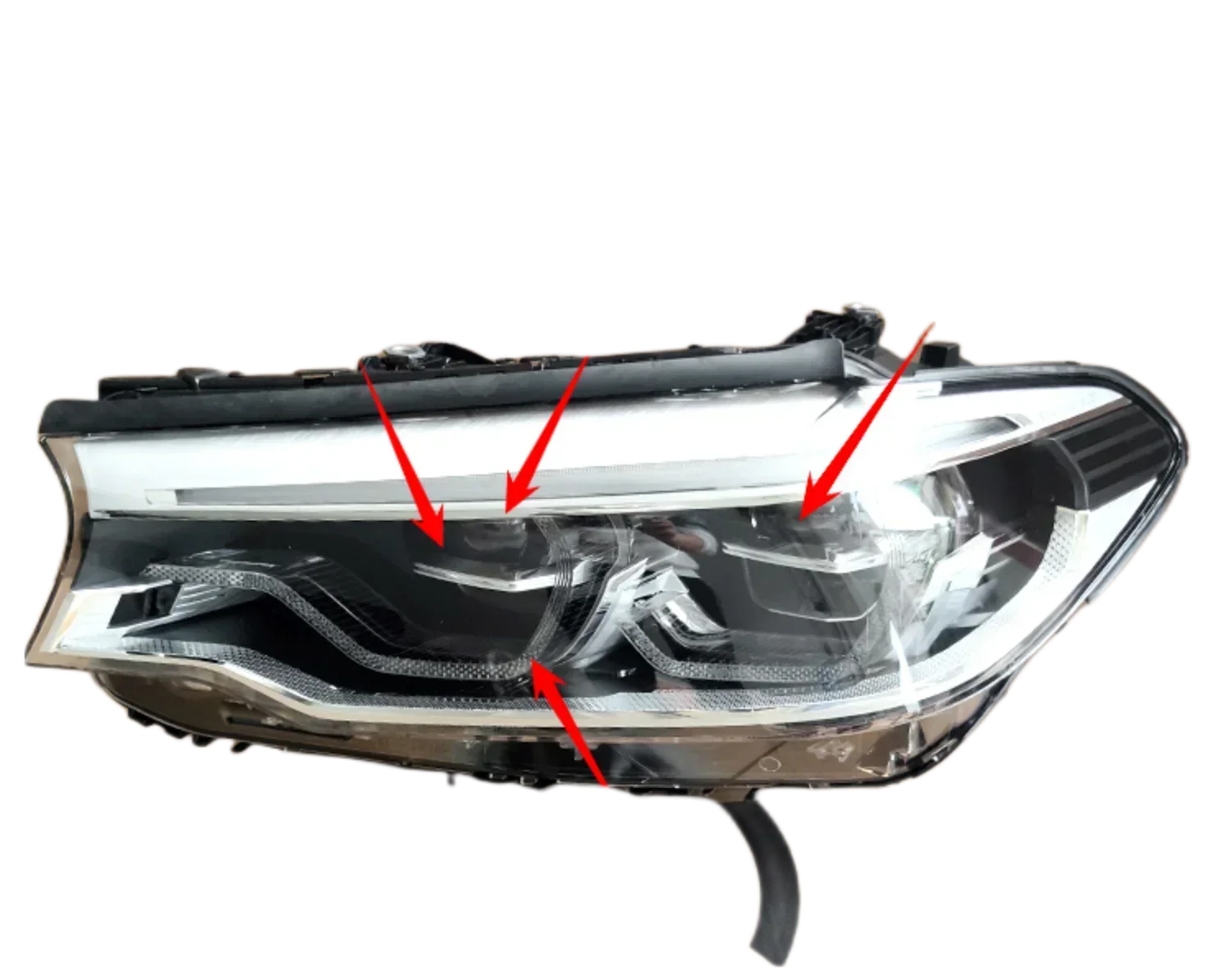 Car Headlight for BMW 5 Series G38 18-20 headlamp Head lamp Daytime Running light DRL Turn signal