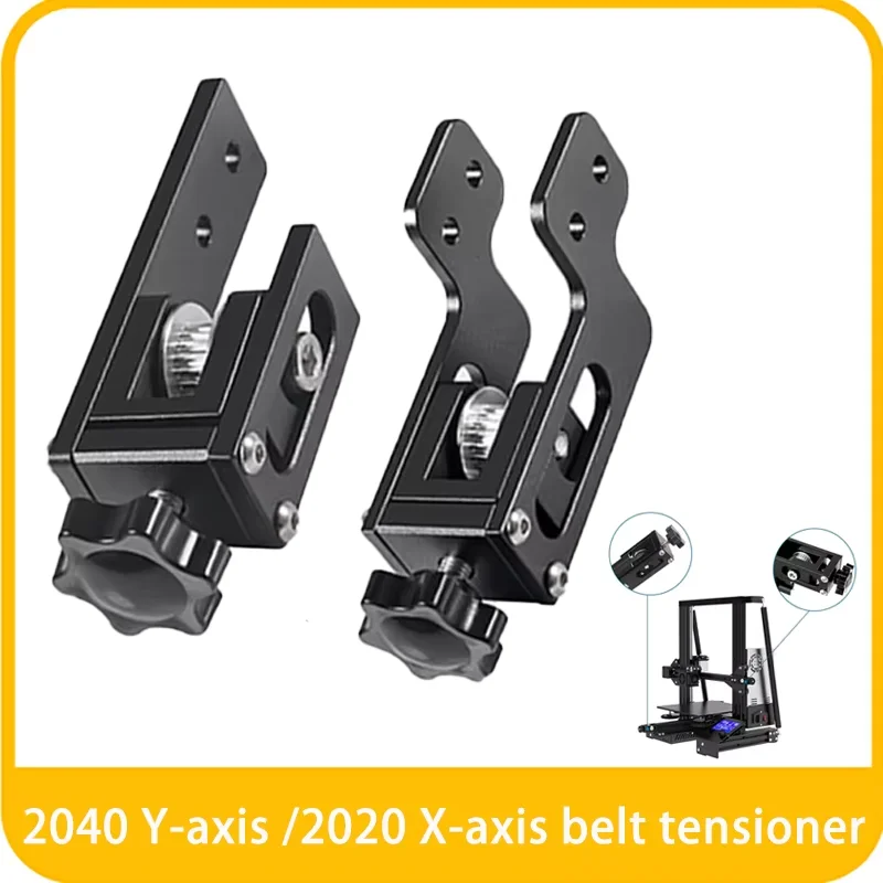 Für Creality Ender 3/CR10 Riemenspanner, 2040 Y-Achse und 2020 X-Achse Synchronriemen Spannungs- und Richtenvorrichtung 3D-Drucker – Detail 1