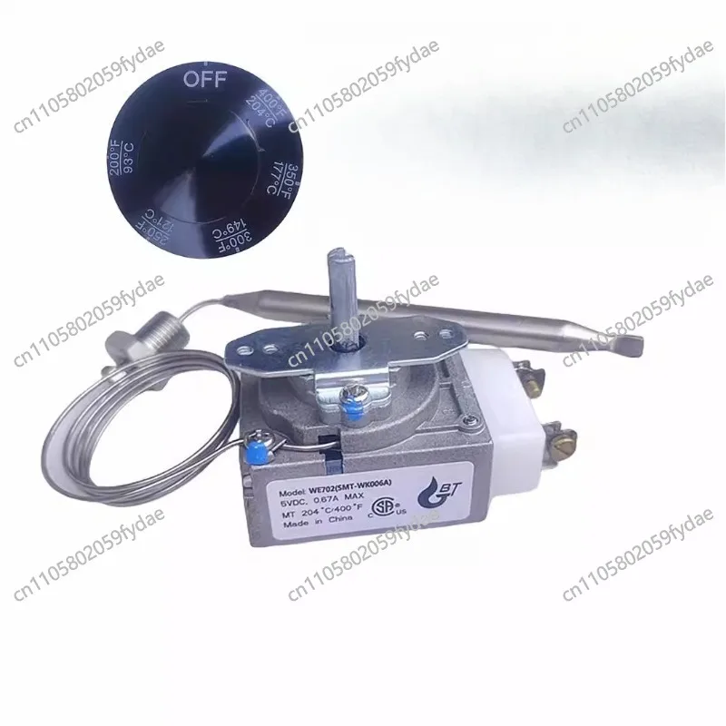 

1177 High Limit Thermostatic Fryer Switch Compatible with Robertshaw Thermostat 400F RX-1-36