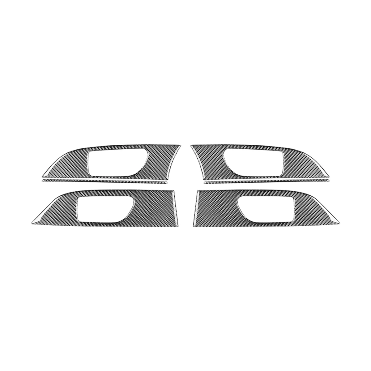 

Углеродное волокно для Subaru Impreza 2009 2010 2011, внутренняя дверная ручка автомобиля, крышка панели, отделка, аксессуары для интерьера