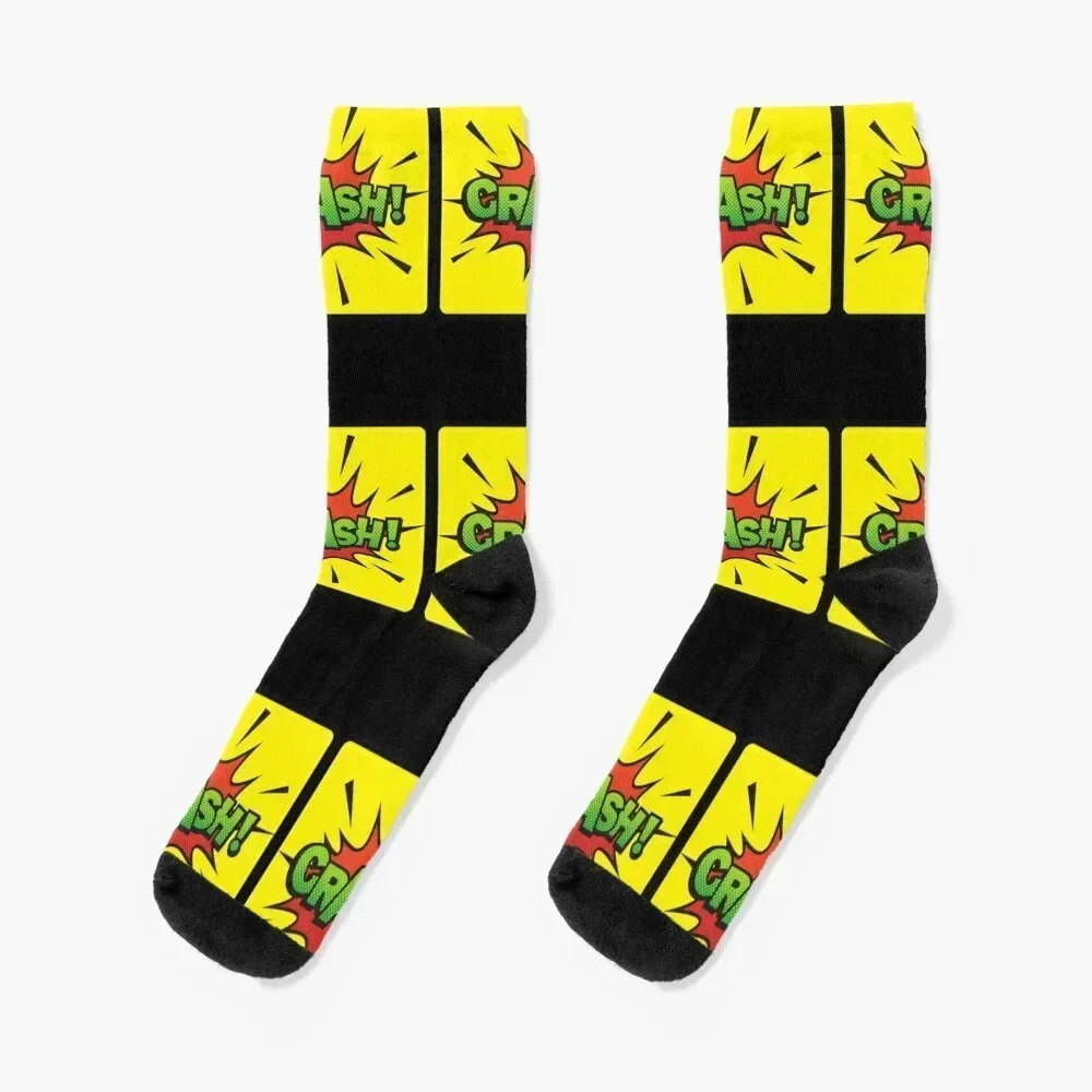 Crash! Socks Running sports stockings gym moving stockings Socks Female Men's