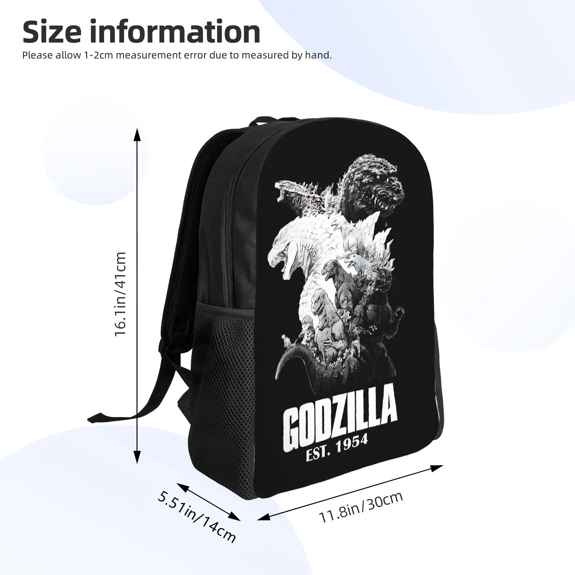 1Piece Backpack FirstAppearance New School Year Schoolbag Office Work  GODZILLA Birthday Gift New Term Starts view 6