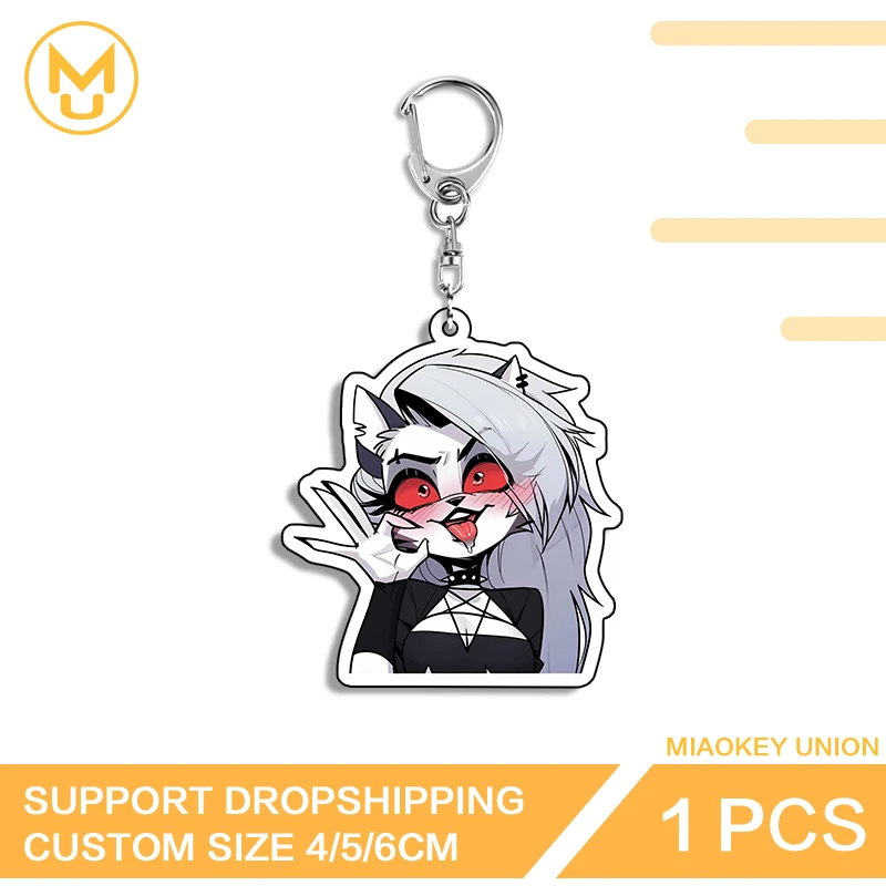 Loona Flip The Bird Key Holder Interesting Eye Catching Car Keychain Ingenious Hot Selling Giftidea Fashion Packbage Decorations