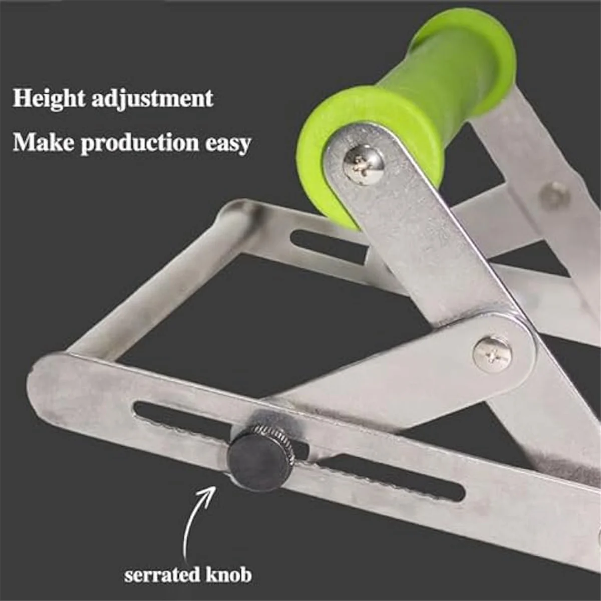 ABKL Adjustable Cutting Machine Support Frame,Anti-Slip Table Saw Stand,Foldable,Angle Grinder Cutting Machine Bracket -A