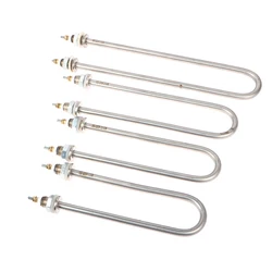 304 Stainless Steel U Type 220V Electric Heat Pipe U-shape Heating Element U Type Tube Heating Tube 1KW/1.5KW/2KW/3KW New