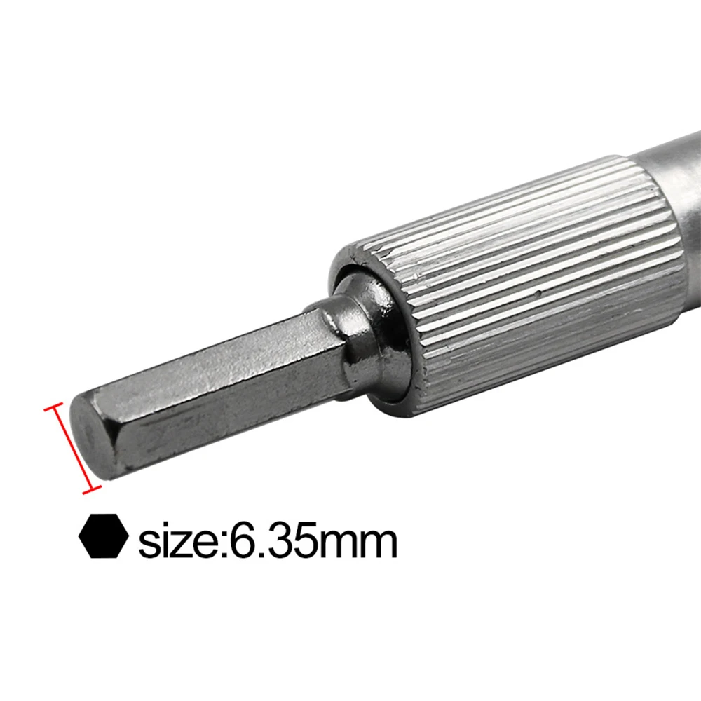 Asta di prolunga per albero flessibile da 1/4 "connessione per tubo flessibile da 200/300mm speciale per strumento di trapano ricaricabile con punta per cacciavite elettrico