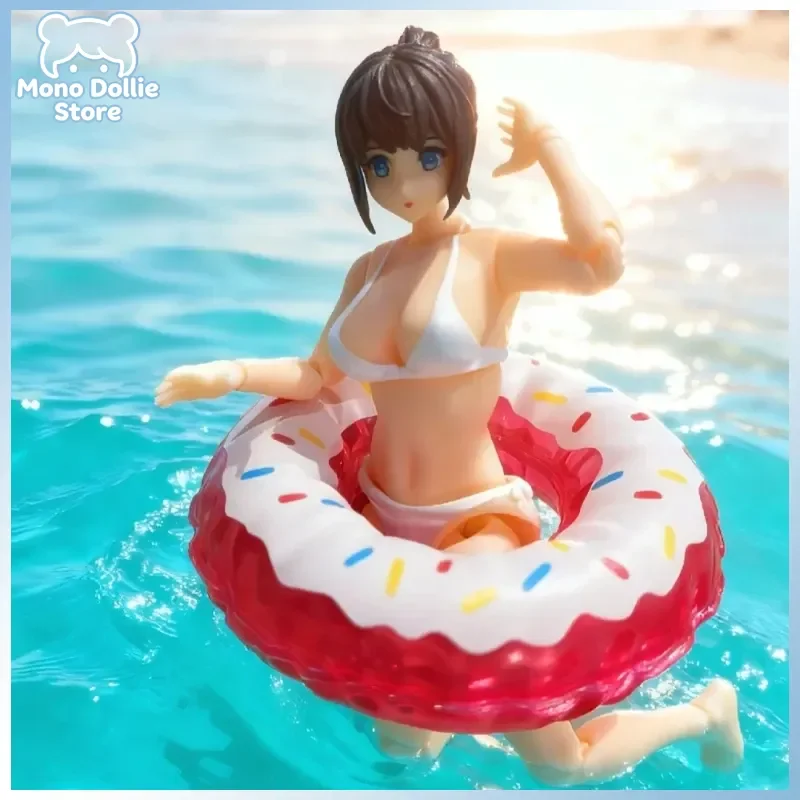 

Ladotoys Official Pg-01 Swimsuit Girl 11cm Pvc Action Figure Bjd Pocket Girl Joint Doll Collect Model Decor Toys Birthday Gift