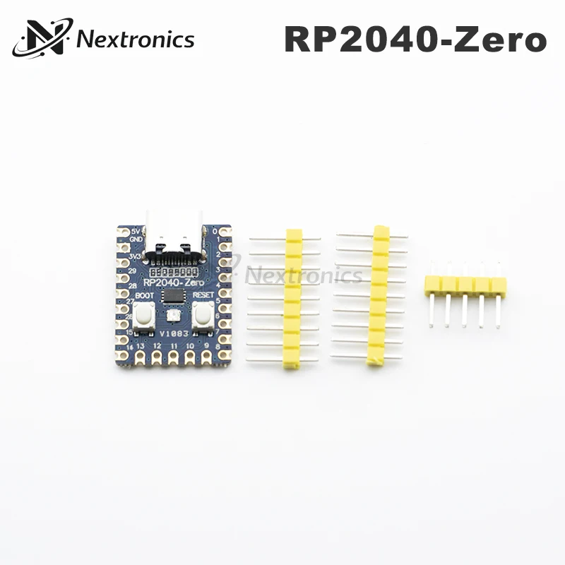 1/3/5/10PCS RP2040-Zero RP2040 Microcontroller Development Board for Raspberry Pi PICO Dual-Core Cortex M0+ 2MB Flash
