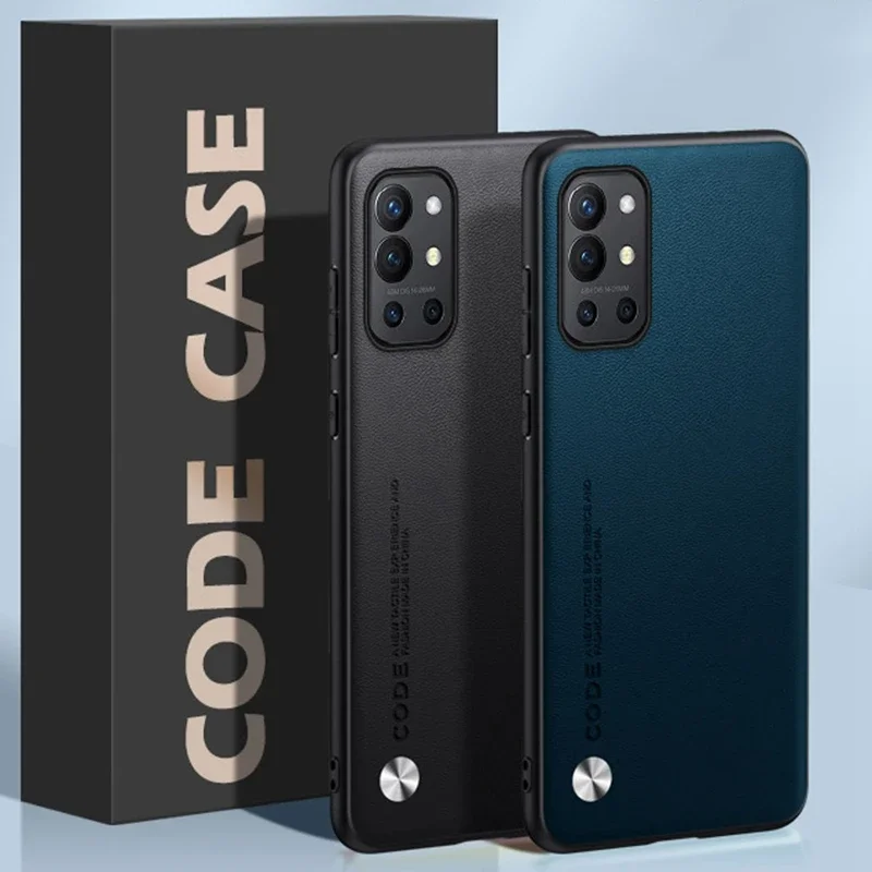 Custodia in pelle PU di lusso per OnePlus 9R 9RT 5G OnePlus9 R Cover posteriore custodia in Silicone opaco per OnePlus 9 Pro One Plus 9 RT