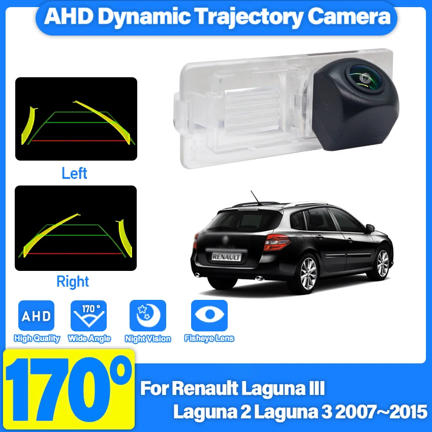Rear View Camera For Renault Laguna III Laguna 2 Laguna 3 2007~2015 CCD Full HD High Quality RCA Reverse Parking Camera