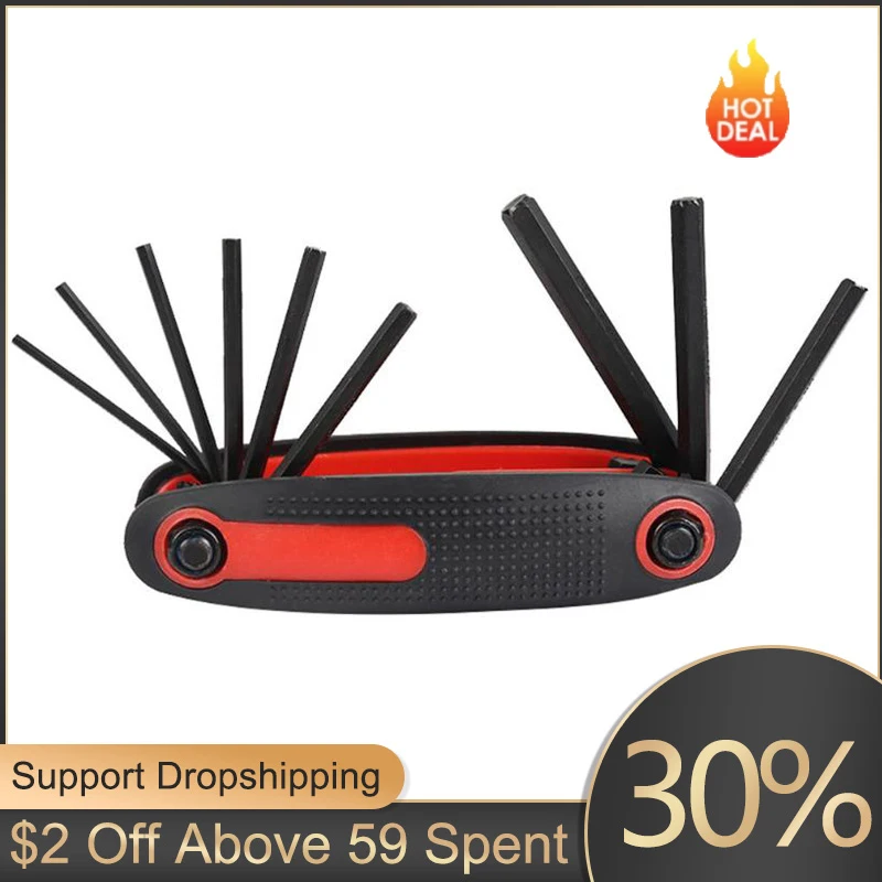 

Шестигранный динамометрический ключ, инструмент, гаечный ключ, шестигранный ключ для инструментов для ремонта велосипеда, высокое качество 6in1 7in1 9in1