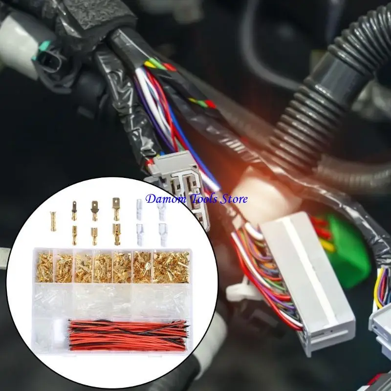 

57BE 810 шт. Стабильные плоские клеммы с фланцевым вилочным разъемом для надежного захвата