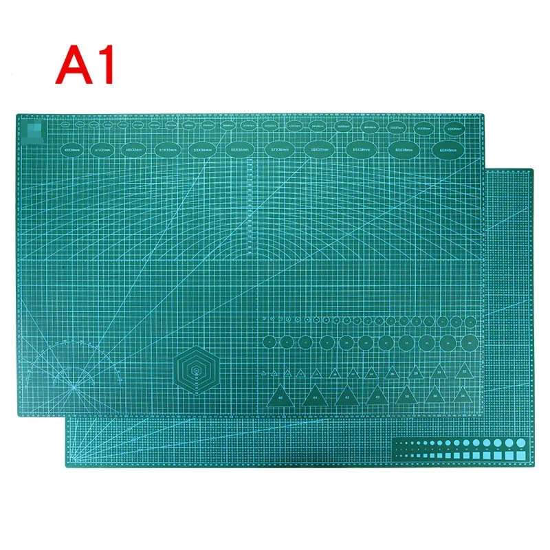Tapetes de corte pvc auto cura mouse pad dupla face costura artesanato hobby diy pintura artesanal placa de escrita tapete de mesa 23 "x 35"