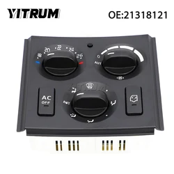 YITRUM 21318121 Truck Air Conditioner Heating Control Unit Combined Switch For Volvo Truck FH12 FH13 With temperature sensor