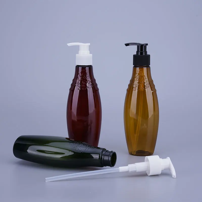 10/20pcs 280/550ml Empty Lotion Bottle With Pump Shower Gel Bottle Lotion Bottle Shampoo/Body Wash Refillable Bottle