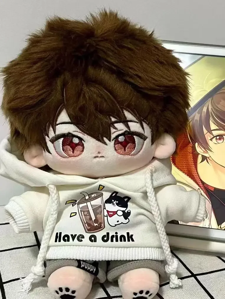 20 ซม.ตุ๊กตา Luke Pearce ตุ๊กตาผ้าฝ้ายเกม 'Tears of Themis' Dress-Up Plush Puppet น่ารักของเล่นสะสมสําหรับแฟนๆและเด็ก