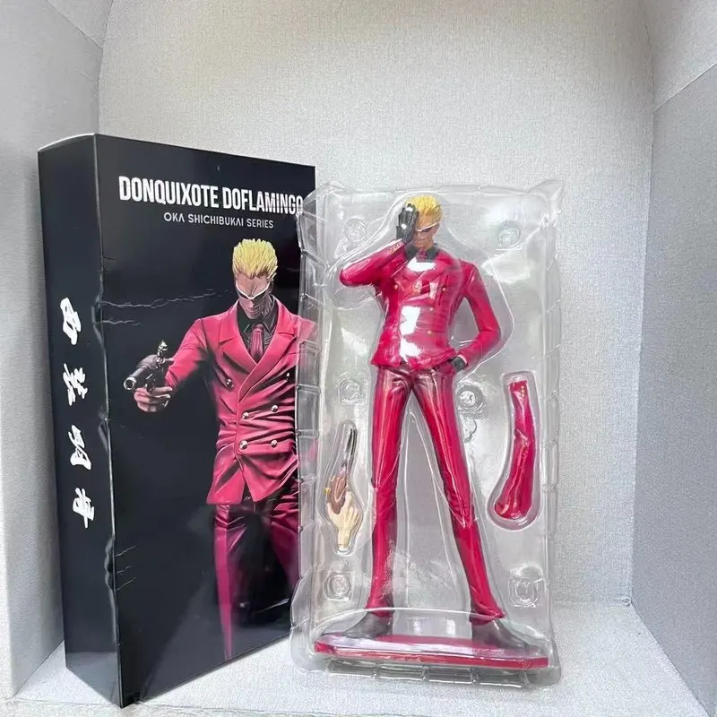 

One Piece Anime Model Statue - Duo Flamenco Seven Seas Little King GK Collectible Action Figure Ornament for Fans