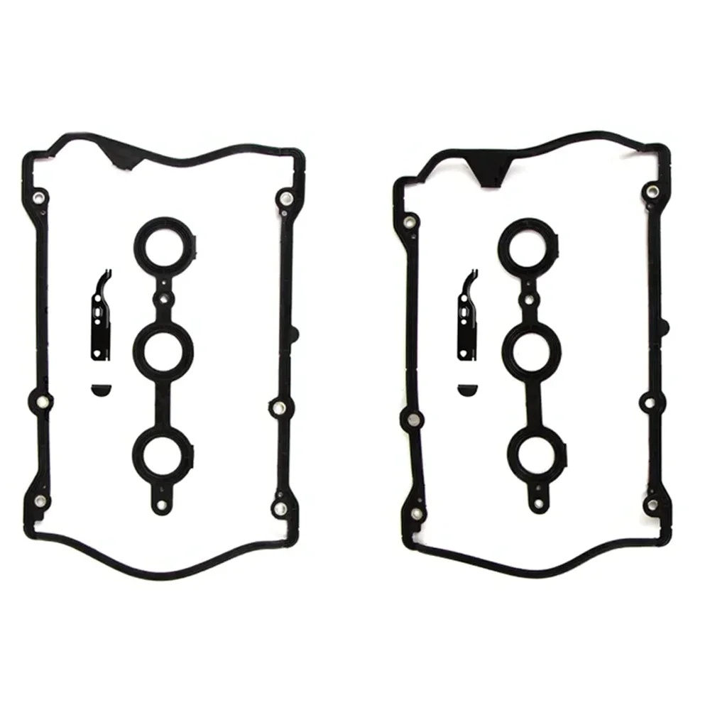 ENGINE Valve cover gasket set For AUDI Volkswagen A4 A6 A8 S4 SUPERB PASSAT 2.4L 2.7L 2.8L 2.4 2.7 2.8 L T V6 95-12 078198025 2