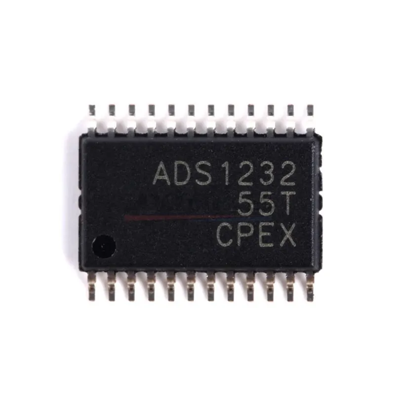 ADS1232 ADS1232IPW ADS1232IPWR TSSOP-24 80SPS Analog To Digital Converters 24 Bit ADCs IC SMD Chip