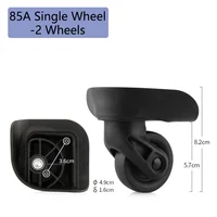 Wheels and Handle for American Tourister 85A Luggage Spare Parts Suitcase Accessories Replacement Repair Wear-resistant Durable 2