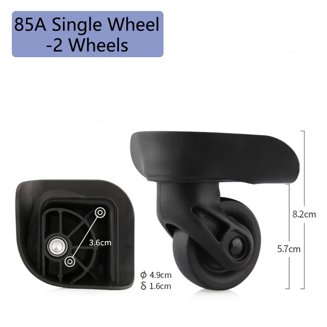 Wheels and Handle for American Tourister 85A Luggage Spare Parts Suitcase Accessories Replacement Repair Wear-resistant – view 2