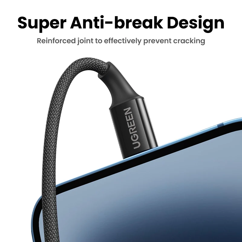 Ugreen Mfi Usb C Bliksem Kabel 20W Pd Snel Opladen Voor Iphone 14 13 12 11 Pro Max type C Telefoon Oplader Kabel Voor Ipad Mini