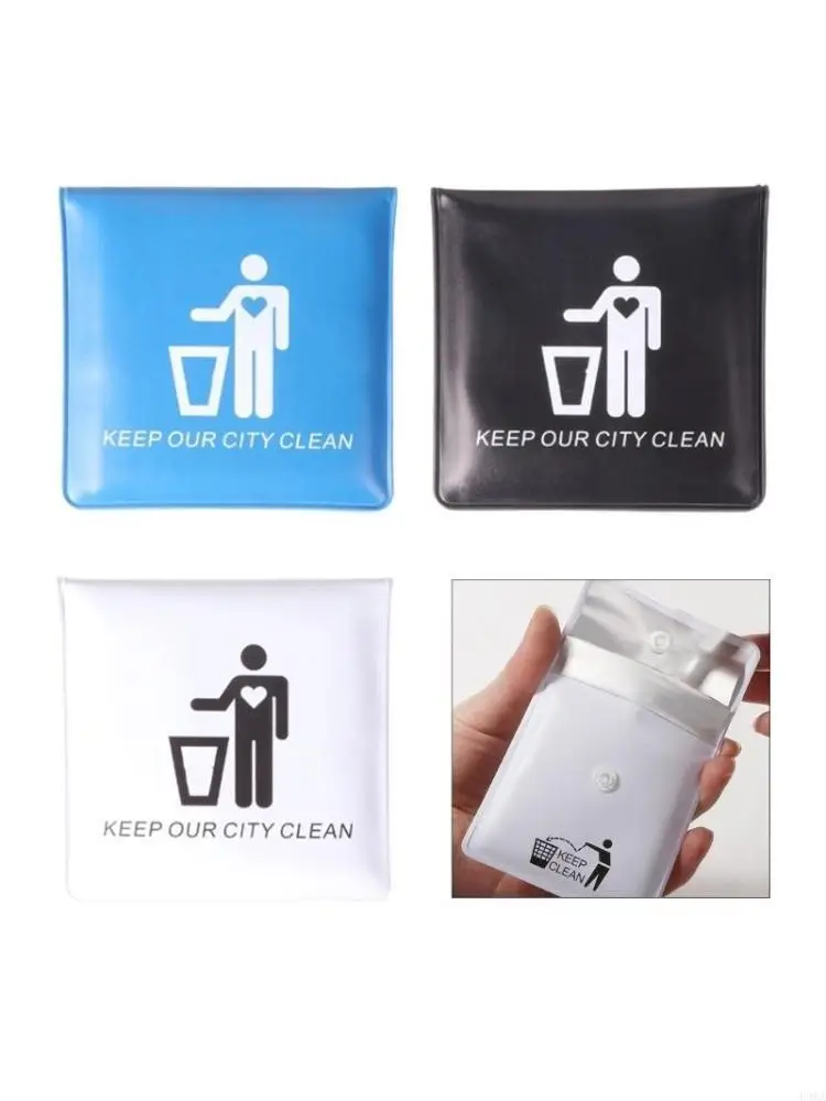 3PCS Small Pocket Ashtrays Leakproof Ashes Holder For Camping Commuting