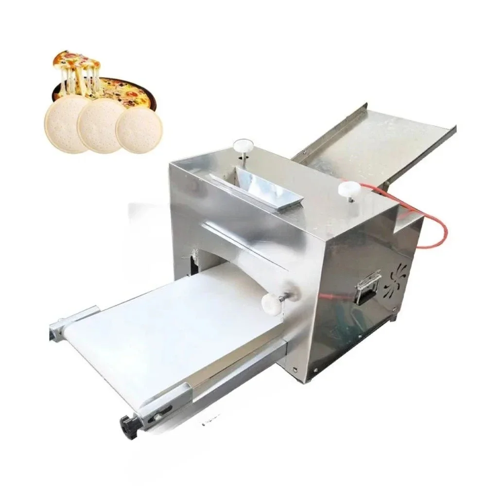 

Commercial Automatic Bread Pizza Crust Machine Dough Pizza Flatten Flat Press Forming Machine Customized Cake Making Machine