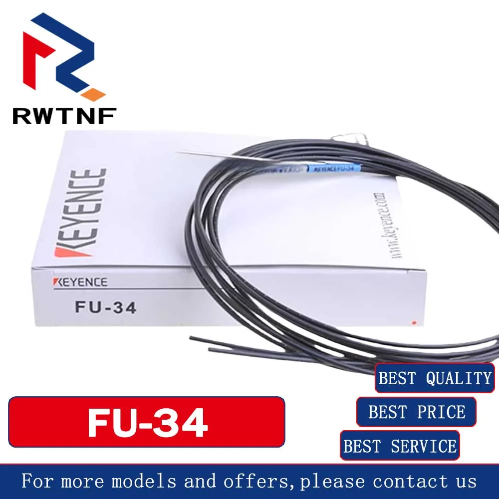 Brand New Genuine FU-34 KEYENCE sleeve side sensing fiber optic sensor 100% original