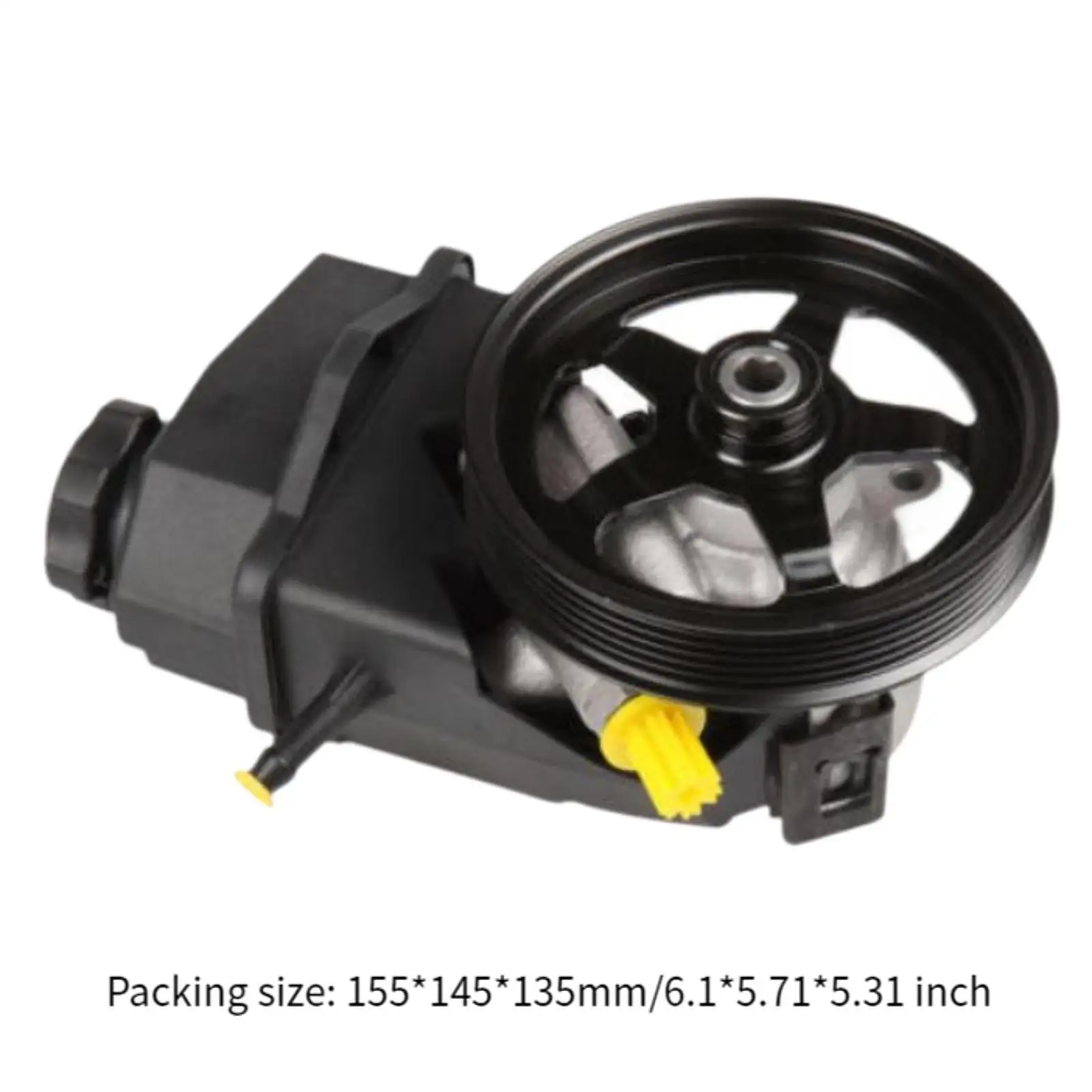Sturdy Metal Power Steering Pump Assembly with Reservoir and Pulley Easy Installation for Chevrolet Impala Parts