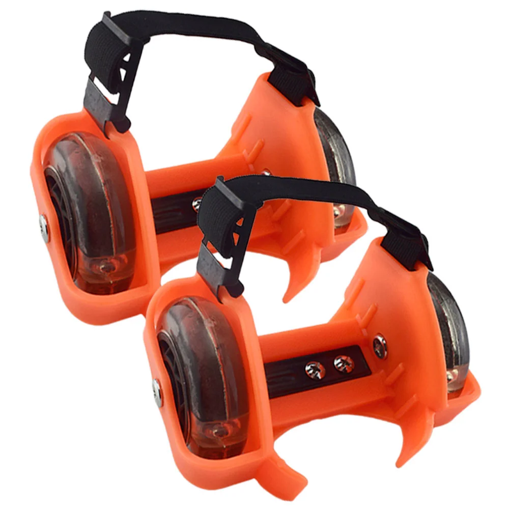 

Adjustable Roller Skating Children's Shoes (orange) Sturdy Wheel for Skateboard Accessories