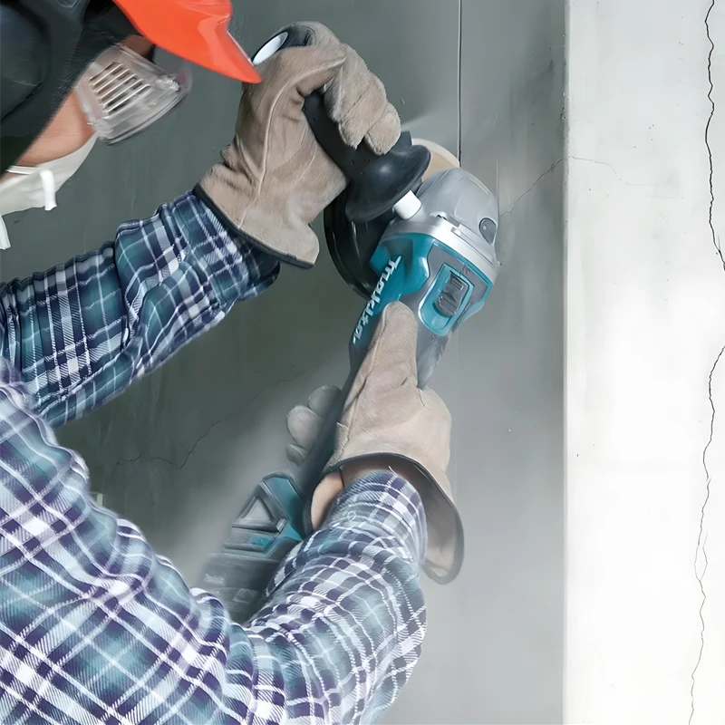 

Makita 18V DGA404 125mm Brushless Lithium Electric Angle Grinder Rechargeable Cutting Machine High Power Machine Power Tool