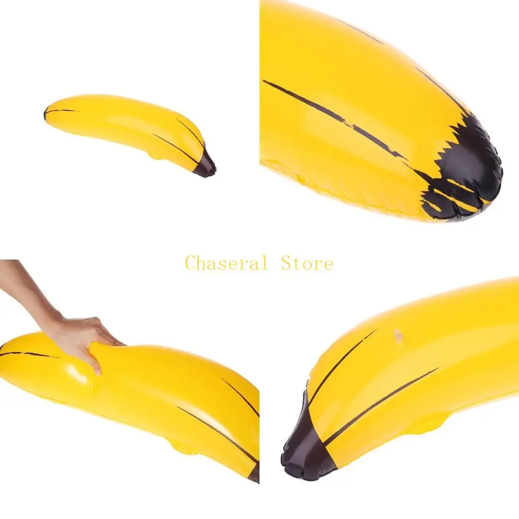 E7CE SOFFA SOFFA POOL gonflable Float Banana pour Pool Party / Game / Swim