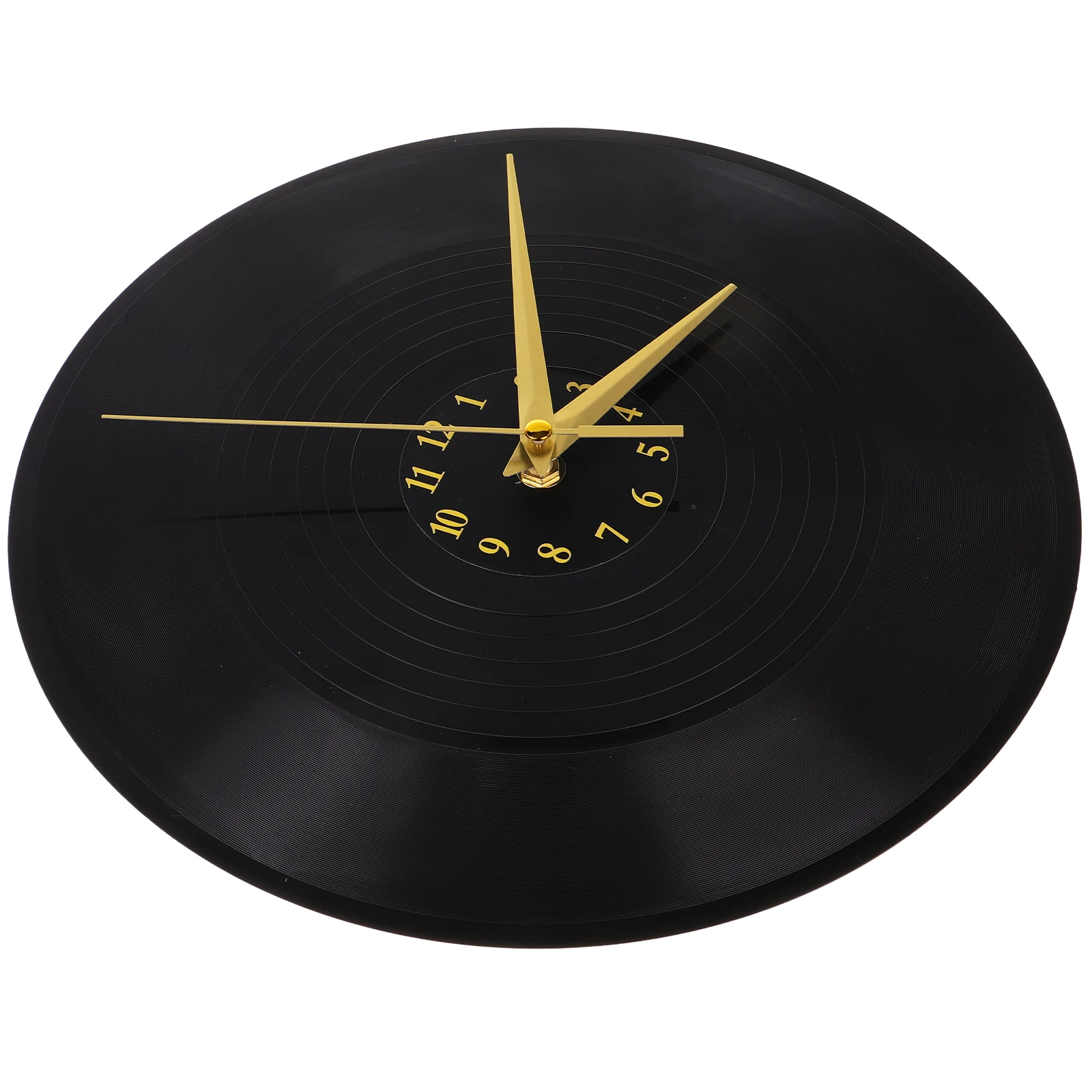 

Vinyl Record Clock Home Decor Silent Round Clocks Bedroom Vintage Vinyl Record Wall Clock Office Walls Black Plastic Metal