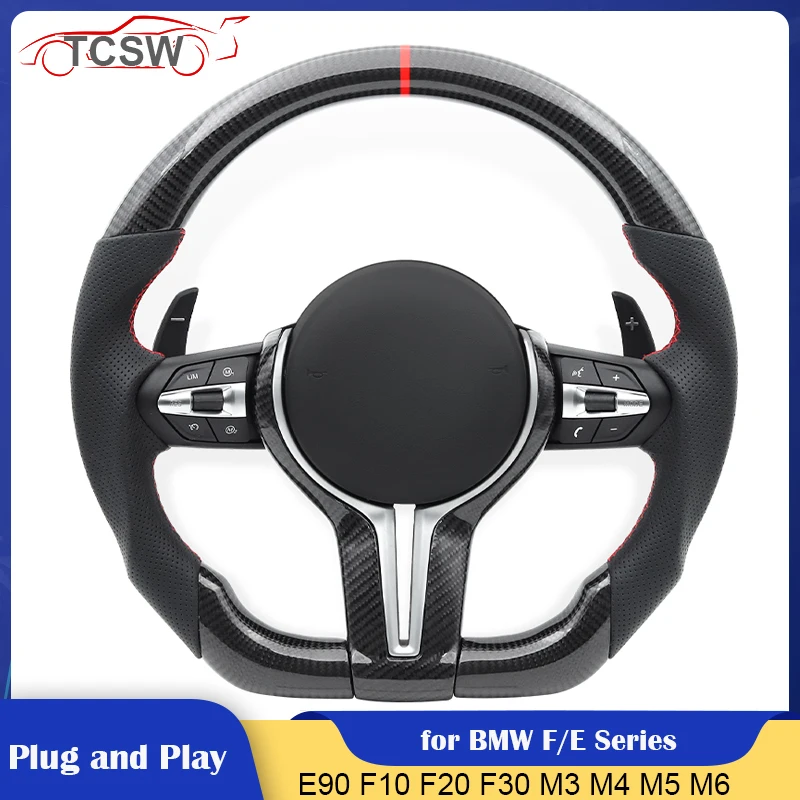 

Carbon Car Steering Wheel for BMW F01 F02 F06 F07 F10 F11 F12 F13 F14 F15 F16 F22 F30 E90 F32 F33 F34 F80 F82 F83 F85 F86 F87