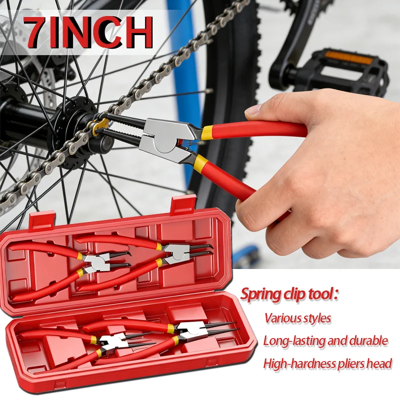 

Многофункциональные плоскогубцы, плоскогубцы для стопорных колец, плоскогубцы для карт, внутренние и внешние стопорные кольца двойного назначения промышленного класса