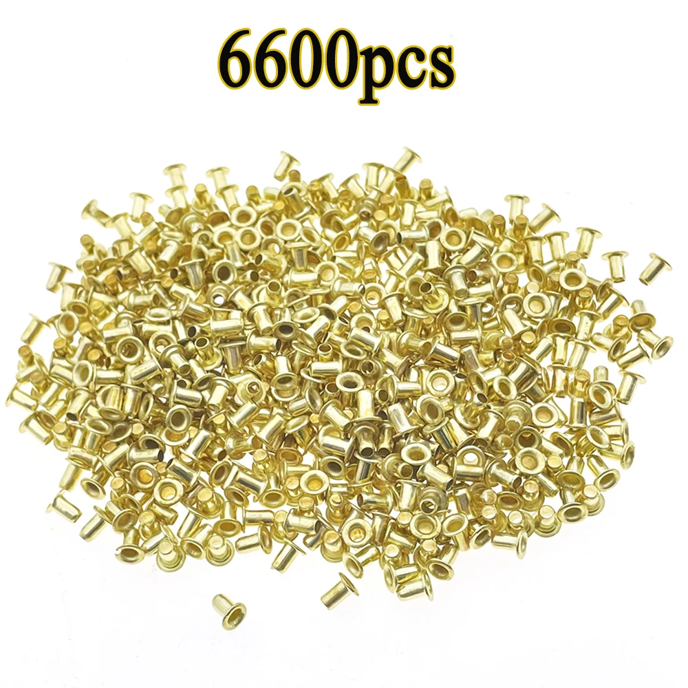 

6600PCS Coppering Eyelet Copper Plating Assemble Being Gouged Wiring Beehive Frames Hole From Cutting End Bar Beekeeping Tools