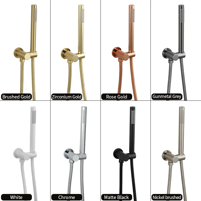 solid-brass-handshower-kit-wall-mount-hand-shower-sprayer-set-with-hose-shower-holder-brushed-gold-matte-black-handheld-sprayer
