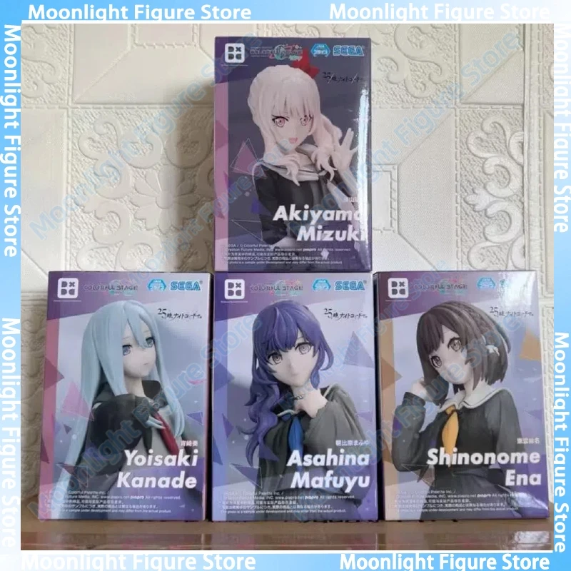 

In Stock SEGA Akiyama Mizuki Shinonome Ena Asahina Mafuyu Yoisaki Kanade Desktop Cute Anime Figure Toy Gift Model Collection