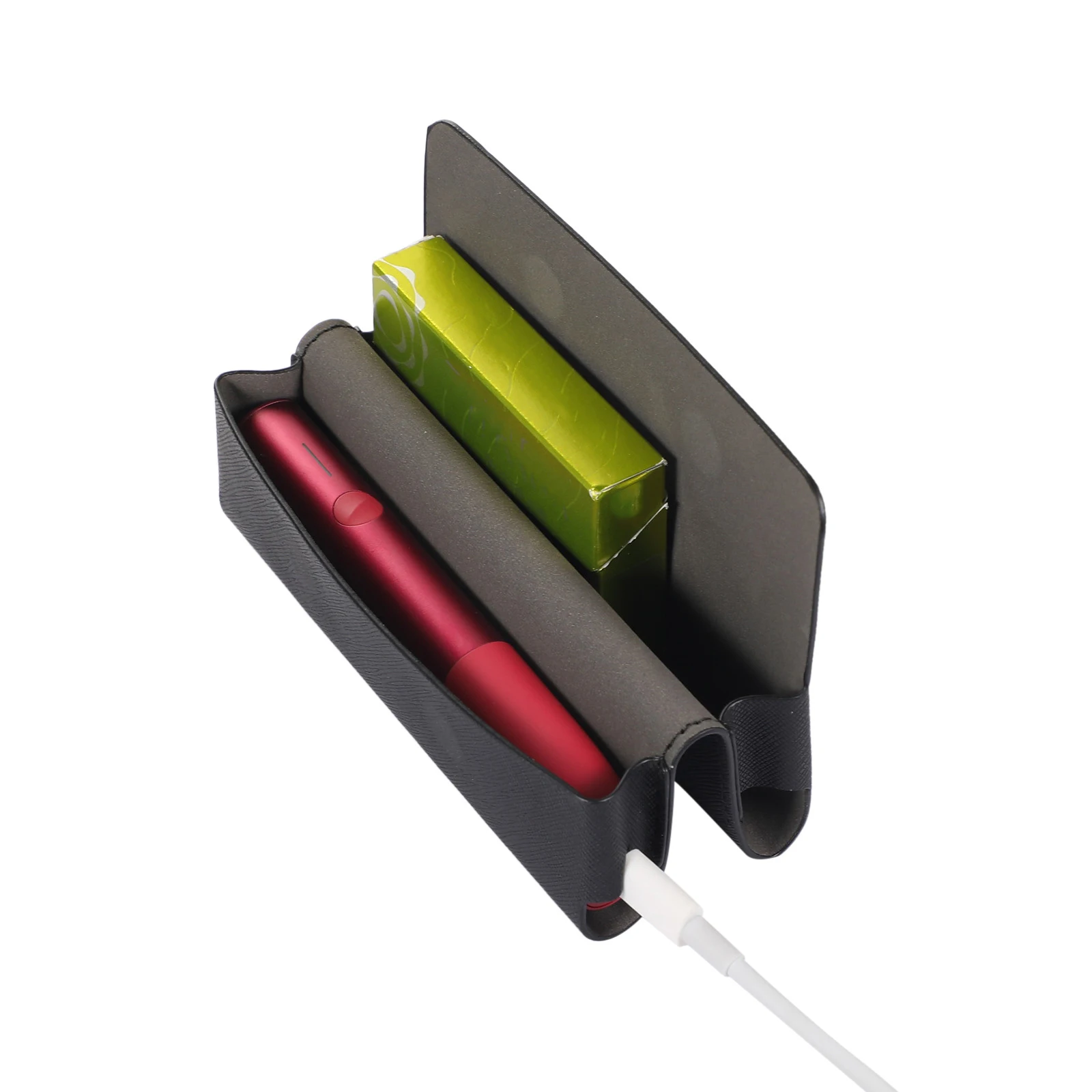 IQOS Iluma/iluma I One용 PU 가죽 케이스, 보호 커버 보관 가방 케이스, 쉘 거치대 파우치 가방, 교체 가능한 액세서리, 신제품