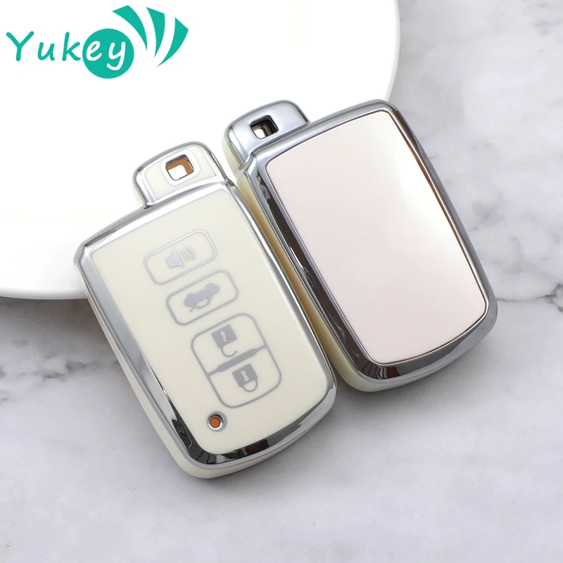 

4 Buttons TPU Remote Car Key Case for Toyota Prius Plus Auris Avalon Verso Rav 4 Corolla 2013 Yaris Hybrid Accessories