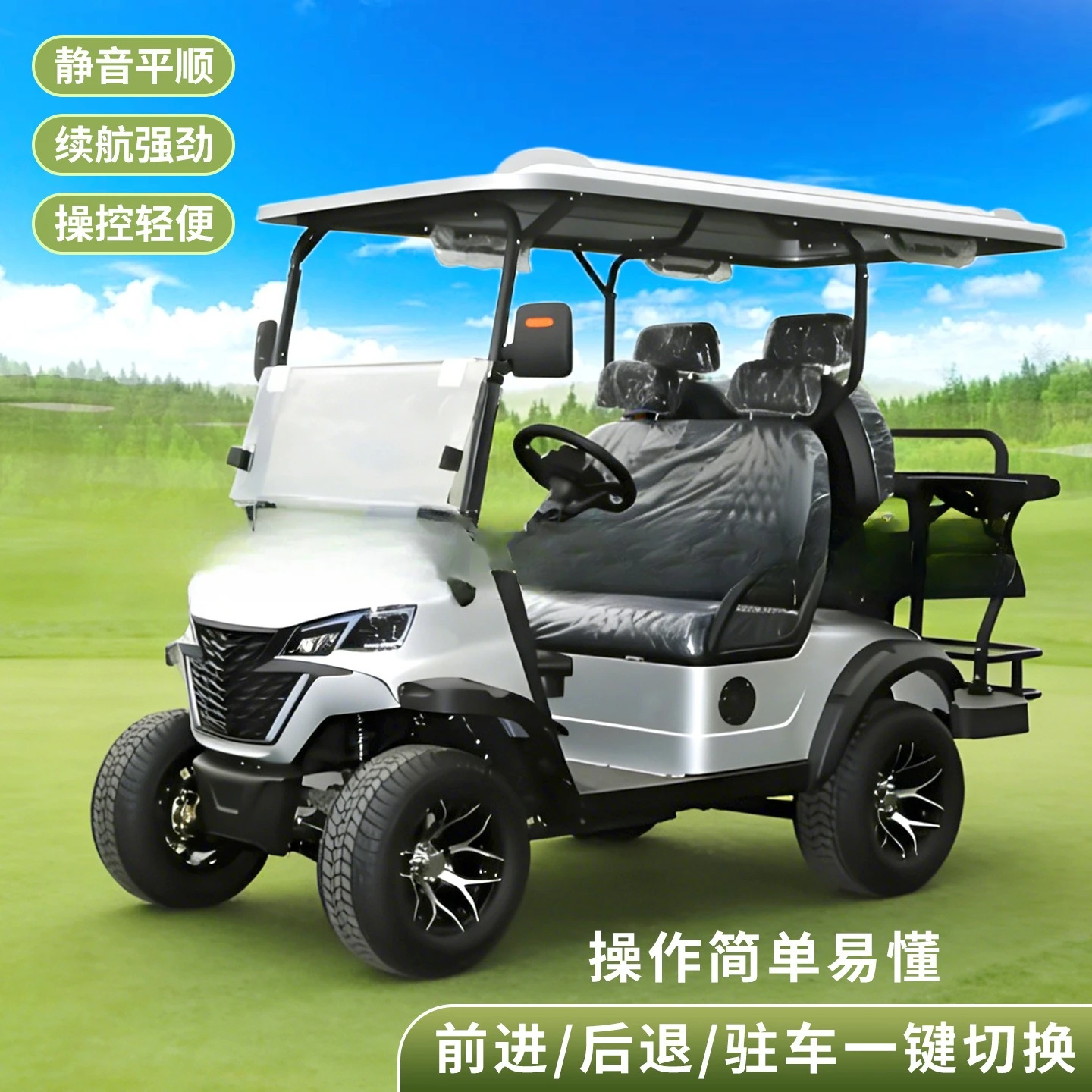 Golf Cart 2-8 Seater Park Reception Car