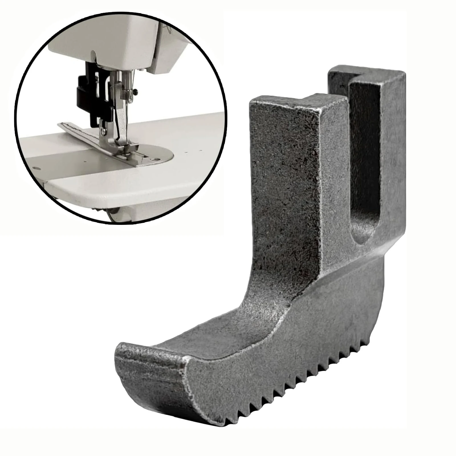 1Pc Left Zipper Foot #YQ-516 Fits for Rex RX-607 Sailrite LS-1 Consew CP206R Sewing Machine Accessories