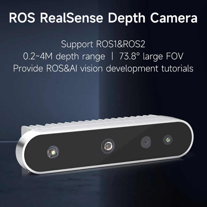 3D Diepte Camerasensor Elektronische Module FOV 73.8 °   Ondersteuning ROS1 ROS2 voor Jetson Raspberry Pi-robot