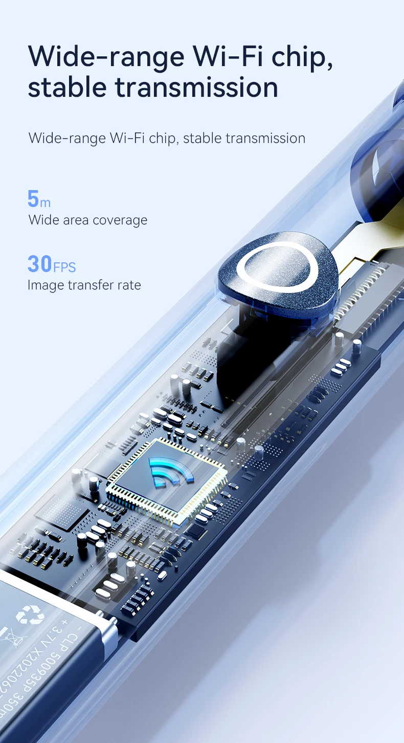 3-in-1-WLAN-fähige Ohrstöpsel-Pinzette, 12 MP Kamera-Ohrenschmalz-Entfernungswerkzeug mit wiederaufladbarem Akku, Ohrreiniger mit Pinzetten-Werkzeug – Detail 12