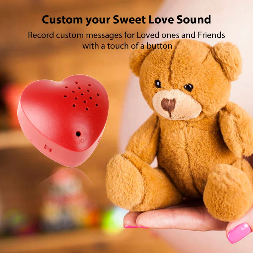 5 Pcs Kids Gifts DIY Dolls Voice Recorder 30 Seconds Sound Module Box for Reborn Doll Plush Toy Stuffed Animals Doll recorder