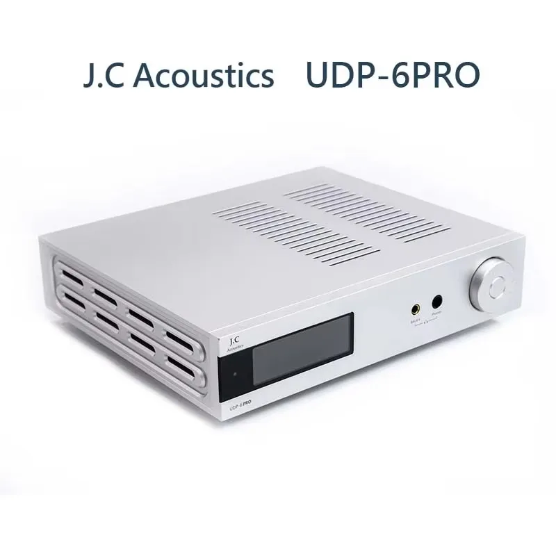 J.C AUDIO UDP-6PRO 디지털 오디오 음악 디코더 이어폰 증폭기 DAC 헤드폰 앰프 ES9039SPRO DSD512 PCM768kHz XMOS XU216