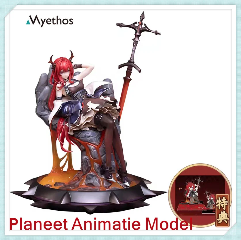 Stock Original 1/7 Arknights Surtr Molten Ver. 29.5CM Genuine Collectible Anime Figure Action Model Toys Holiday Gifts