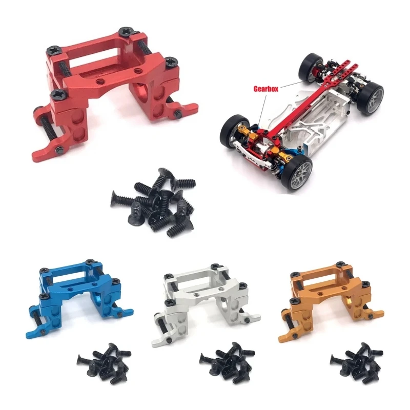 

Металлическая передняя и задняя крышка коробки передач для автомобиля Mosquito 1/28 MINI-Q8 MINI-Q9, обновленные детали для радиоуправляемого автомобиля